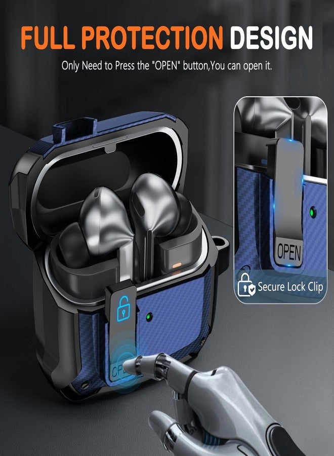 Polislime Compatible with Samsung Galaxy Buds3 FE (2025) / Buds3 Pro (2024) / Buds 3 Case (2024) with Secure Lock Clip & Cleaning kit - Image 3